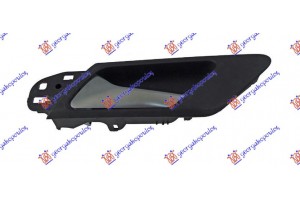 Χερουλι Πορτας ΕΜΠΡΟΣ/ΠΙΣΩ Εσω Satin ΧΡΩΜΙΟ/ΜΑΥΡΟ Αριστερα Vw Golf Vi 08-13 - 066007872