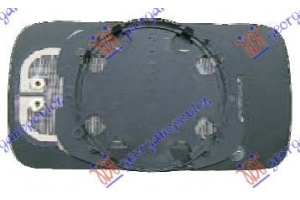 Κρυσταλλο Καθρεφτη Μπλε Θερμαινομενο (CONVEX GLASS) Δεξια Alfa Romeo 146 94-99 - 066807611