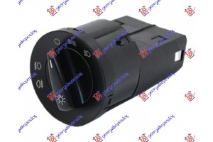 Διακοπτης Φωτων Με Προβολεις (ΠΡΑΣΙΝΟ ΦΩΣ) (17pin) Skoda Octavia 4 97-10 - 013607145