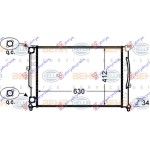 Ψυγeio BZ/DS-1.9TDi ΜΗΧ.+/-AC(63x41) (MAHLE BEHR) Skoda Superb 01-08 - 044506340