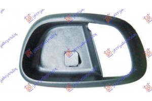 Πλαισιο Για Χερουλι Πορτας Εσω ΕΜΠΡΟΣ/ΠΙΣΩ Μαυρο Δεξια Hyundai i10 07-10 - 068007891