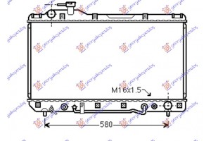 Ψυγειο 2,0i16V+/-A/C(35x69,8)ΑΥΤΟΜ. Toyota Rav 4 (XA10) 95-98 - 068106320