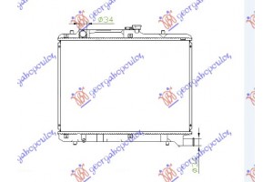 Ψυγειο Νερου 1,8CC 16V (35x60) Suzuki Baleno Sdn 94-98 - 068206300