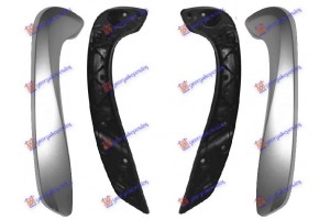 Χειρολαβη Κλεισιματος Πορτας Εμπρος Εσω Χρωμιο (ΣΕΤ) Renault Fluence 13- - 667107885