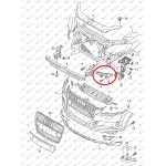 Βαση ΠΡΟΦΥΛ. Εμπρος Ανω Πλαστικη Δεξια Audi Q7 06-09 - 069104286