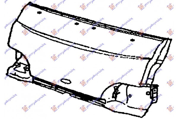 Μετωπη Εμπρος Κομπλε (Η) Hyundai H100 Van 93-03