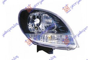 Φανος Εμπρος Μαυρος (Ε)ΛΕΥΚΟ Φλας (TYC) Δεξια Renault Kangoo 03-08 - 070305151