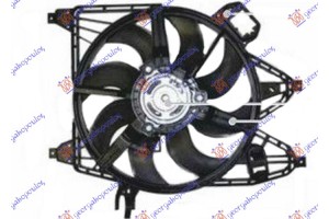 Βεντιλατερ Ψυγειου Κομπλε 1.5-1.9 Dci Πετρελαιο +A/C (385mm) (400W) (2 pin) Renault Kangoo 03-08 - 070306450