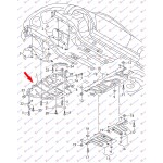 Ποδια Μηχανης Πλαστικη Audi Tt 98-06 - 072100830