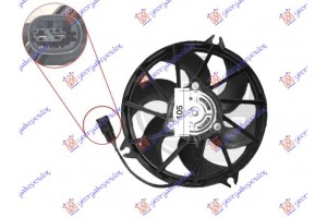 Βεντιλατερ Κομπλε 3.0 Βενζινη - 1.6-2.0-2.2 Πετρελαιο (340mm) (2 pins) Lancia Phedra 02-10 - 460906450