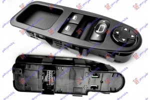 Διακοπτης ΠΑΡΑΘ/ΚΑΘΡ. Εμπρος (Διπλός)(12pin) Αριστερα Citroen Jumpy 07-16 - 072907172