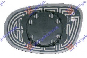 Κρυσταλλο Καθρεφτη Θερμαινομενο (CONVEX GLASS) Δεξια Ford Ka 08-16 - 073107611