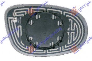 Κρυσταλλο Καθρεφτη Θερμαινομενο (CONVEX GLASS) Αριστερα Ford Ka 08-16 - 073107612