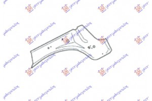 Κομματι Θολου Εμπρος Δεξια Renault Clio 90-94 - 073600811