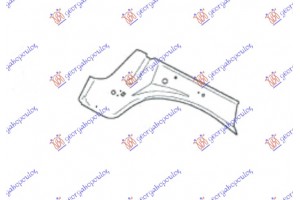 Κομματι Θολου Εμπρος Αριστερα Renault Clio 90-94 - 073600812