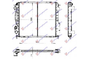 ΨΥΓ.1,2-1,4 8V +A/C (43x40) (VALEO CLASSIC) Renault Clio 90-94 - 073606325