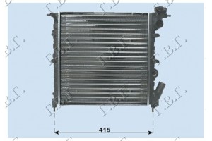 ΨΥΓ.1.1CC(Χ.A/C) (35x35) (ΑΝ. ΚΥΚΛΩΜΑ) Renault Clio 90-94 - 073606340