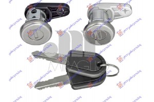 Αφαλοι Πορτας ΕΜΠ. Με Κλειδια (ΣΕΤ 2ΤΜΧ) Renault Clio 90-94 - 073607230