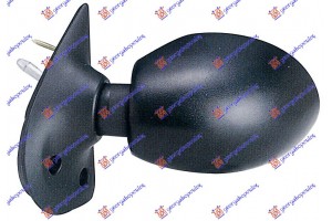 Καθρεφτης Μηχανικος Με Χερουλι (FLAT GLASS) Αριστερα Renault Twingo 92-98 - 073807484