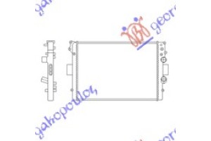 Ψυγειο 2,8D-TDi +A/C (65x44x27) ΠΑΡ. Σ/Ο Iveco Daily 00-07 - 074306300