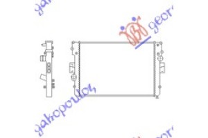 Ψυγειο 2,3-2,8D-TDi -A/C(65x45x32)ΠΑΡ.ΔΙ Iveco Daily 07-11 - 086706320