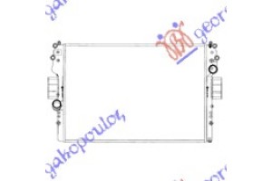 Ψυγειο 2,8D-TDi +A/C (65x45x37) ΠΑΡ.ΔΙΑΓ Iveco Daily 07-11 - 086706330