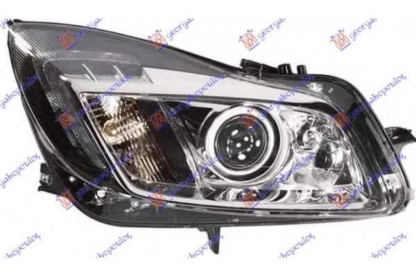 Φανος Εμπρος Bi-XENON Εξυπνο Hella Δεξια Opel Insignia 08-13 - 074405151