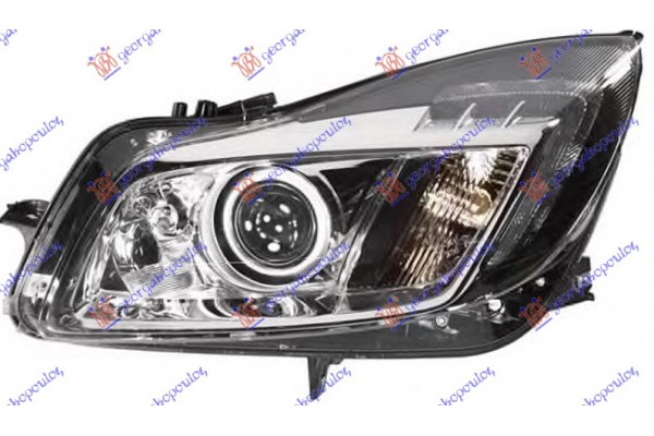 Φανος Εμπρος Bi-XENON Εξυπνο Hella Αριστερα Opel Insignia 08-13 - 074405152