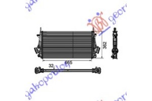 ΨΥΓ.IN.1,6-2,0TURBO-2,0CDTi(66,5x36,2x32 Opel Insignia 08-13 - 074406200