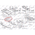 Ποδια Μηχανης Πλαστικη Ακραια Δεξια Lexus Ct 200h 10-14 - 486000836