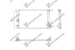Ψυγειο Νερου 1.3-1.4-1.6-1.8 Βενζινη Μηχανικο (600x375x16) (KOYO) Toyota Auris 06-10 - 074606305