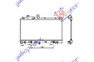 Ψυγειο 2.0-2.5i-16V(34x68.5x16) AYTOM. Subaru LEGACY/OUTBACK 04-10 - 074806310