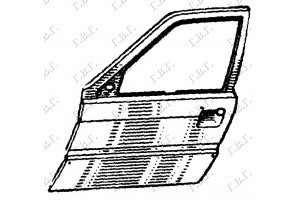 Αριστερα Πορτα Εμπρος Renault 19 88-92