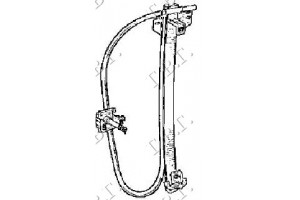 Δεξια Γρυλλος ΠΑΡΑΘ. Πισω Μηχανικος Renault 19 88-92