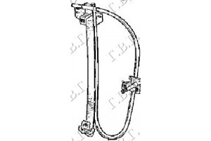 Αριστερα Γρυλλος ΠΑΡΑΘ. Πισω Μηχανικος Renault 19 88-92