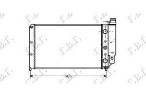 Ψυγειο Νερου (62x36) 810938 Renault 21 90-94