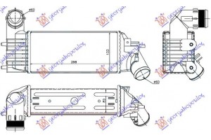 ΨΥΓ.INTER.2,0-2,2HDi (302x136x85) Citroen C5 01-04 - 019606200