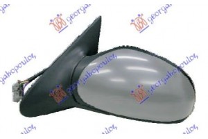 Καθρεφτης ΗΛ. ΘΕΡΜ. ΒΑΦ. 99- (Α ΠΟΙΟΤΗΤΑ) (ASPHERICAL GLASS) Αριστερα Peugeot 406 Sdn 96-05 - 075607582