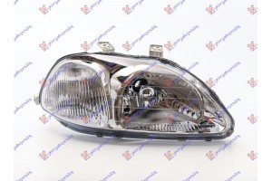 Φανος Εμπρος ΗΛΕΚΤ. Τυπου Valeo (Ε) (DEPO) Δεξια Honda Civic Sedan 96-99 - 075905141