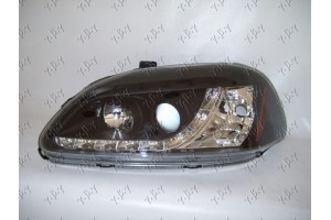 Φανος ΕΜ.ΣΕΤ Τυπου Α5 Μαυρο Honda Civic Sedan 96-99