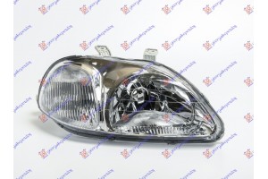Φανος Εμπρος ΗΛΕΚΤ. Τυπου Stanley (Ε) (TYC) Δεξια Honda Civic Sedan 96-99 - 075905271