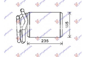 Ψυγειο Καλοριφερ (BR) (200x165x26) Honda Civic H/B-L/B 01-04 - 076106500