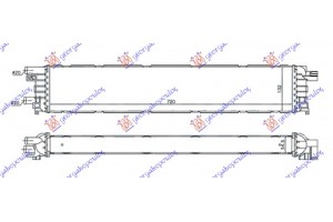 Ψυγειο Νερου Βοηθητικο 3.0 TFSI/S4 Βενζινη 2.0 Tdi Πετρελαιο (720x132x55) (MAHLE Behr Premium LINE) Audi A4 07-11 - 076706340