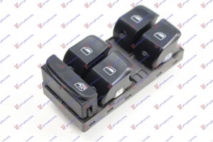 Διακοπτης ΠΑΡΑΘ. ΕΜΠ. (Τετραπλός)(10pin) Αριστερα Audi A4 07-11 - 076707172