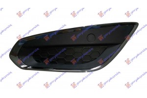 Διχτυ Προφυλακτηρα Εμπρος Με Χρωμιο Πλαισιο Αριστερα Volvo S60/V60 10-13 - 076804812