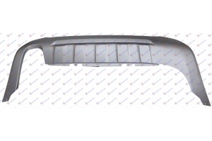 Σποιλερ Προφυλακτηρα Πισω Ασημι (ΜΟΝΗ ΕΞΑΤΜΙΣΗ) Volvo S60/V60 10-13 - 076806395