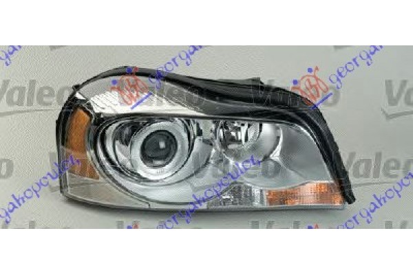 Φανος Εμπρος Xenon (D1S/H9) Valeo Δεξια Volvo XC90 03-14 - 077105153