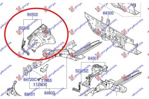Θολος Εμπρος Μεταλλικος (Γ) Δεξια Hyundai i30 07-12 - 078000811