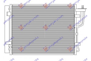 Ψυγειο A/C Για Ολα Πετρελαιο (470Χ390Χ16) Hyundai i30 07-12 - 078006410