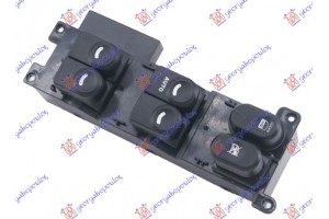 Διακοπτης Παραθυρου Εμπρος (Τετραπλός) (16pin) (AUTO) Αριστερα Hyundai i30 07-12 - 078007174